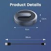 Wireless HDMI Display Dongle Adapter Plug Play Portable Video Audio Streaming to HDTV Projector Monitor from Laptop PC Smartphone