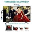 4K Wireless HDMI Display Dongle Adapter 1080P WiFi Streaming Movies Shows Receiver for iPhone iPad Android Tablet Laptop(2.4G)