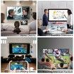 4K Wireless HDMI Display Dongle Adapter 1080P WiFi Streaming Movies Shows Receiver for iPhone iPad Android Tablet Laptop(2.4G)
