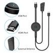 4K Wireless HDMI Display Dongle Adapter 1080P WiFi Streaming Movies Shows Receiver for iPhone iPad Android Tablet Laptop(2.4G)
