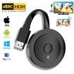 4K Wireless HDMI Display Dongle Adapter 1080P WiFi Streaming Movies Shows Receiver for iPhone iPad Android Tablet Laptop(2.4G)