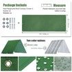 Swing Set Replacement Tarp Playground Roof Canopy Outdoor Replacement Sunshade Cover Backyard Playset Canopy Color Green