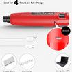 Dog Nail Grinder Quiet 45db 6Speed Pet Nail Trimmer 2 LED Lights Rechargeable Electric with Dust Cap