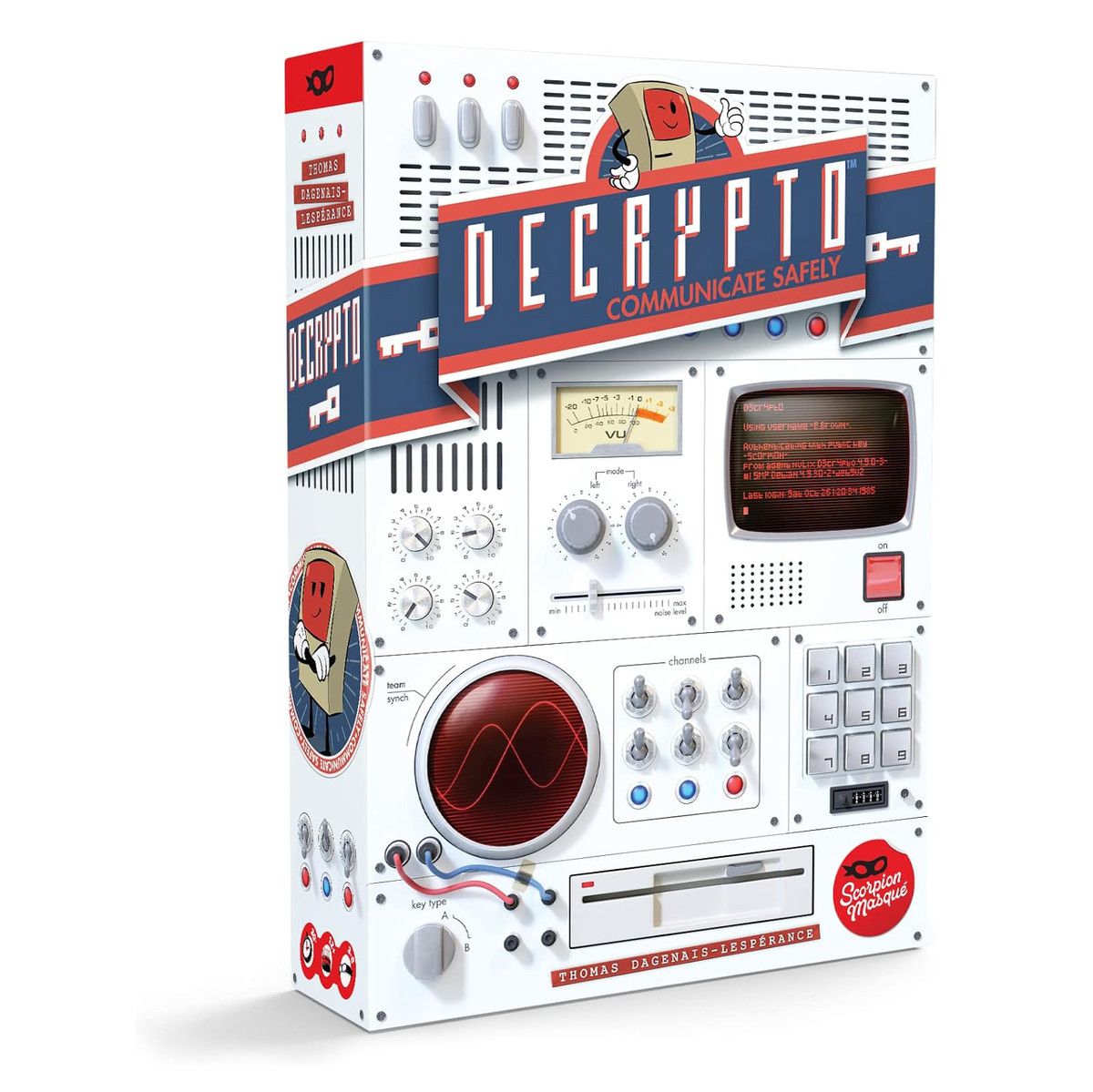 Decrypto Card Game Deduction Party Game Ages 12+ 3-8 Players 15 Minutes