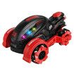 Remote Control Motorcycle, RC Dirt Bike with Light Music Drift RC Car Stunt Motorbike Gift for Kids,Red