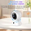 1080P HD Indoor Security Camera,Baby Monitor with Night Vision,Security Home Dog Pet Monitor,AI Motion Detection With 32G TF Card