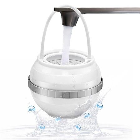 Bath Water Filter, Reduces Harmful Substances for Healthier and Smoother Skin, BPA Free, 8 Stages Bathtub Filter for Tub Faucet