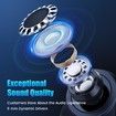 Sleep Earbuds Side Sleepers Wireless Noise Blocking LED Display Music Dual Mode Black,Green