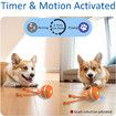 Interactive Dog Toys, Motion Activated Dog Ball, Automatic Rolling Ball Toys for Puppy and Small Dogs