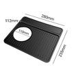 Tamping Mat for Breville 870/880,Espresso Tamper Mat,Food Grade Silicone Non-Slip,11in x 9.25in,Waterproof Heat Resistant,Espresso Tamping Station (Black)