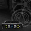 Solar Car TPMS Tire Pressure Alarm Digital Colorful Display 4 External Sensors Waterproof Tire Presssure Monitoring System Built in Version
