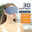 Electric Heating Eye Mask for Sleeping 3D Blindfold Night Sleep Masks Eyes Hot Pads Sleep Aids