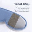 Electric Heating Eye Mask for Sleeping 3D Blindfold Night Sleep Masks Eyes Hot Pads Sleep Aids