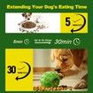 Treat Dispensing Dog Toys, Dog Treat Toy, Puppy Puzzle Toys, Interactive Dog Toys, Dog Treat Ball, Promotes Slow Eating