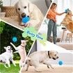Squeaky Dog Toys for Aggressive Chewers, Indestructible Dog Balls for Aggressive Chewers, Squeaky Balls for Dogs