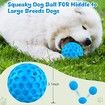 Squeaky Dog Toys for Aggressive Chewers, Indestructible Dog Balls for Aggressive Chewers, Squeaky Balls for Dogs