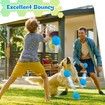 Squeaky Dog Toys for Aggressive Chewers, Indestructible Dog Balls for Aggressive Chewers, Squeaky Balls for Dogs