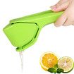 Lemon Squeezer, Hand Citrus Press, Folds Design For Saving Space Storage, Easy to Make Juice, Green