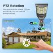 Solar Street Light Camera|12x Hybrid Zoom Dual Lens|Intelligent Body Detection & Tracking|4G/WiFi, IP65 Waterproof|Two Way Audio|Home Security Camera
