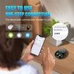 Wireless Bluetooth Earbuds Comfortable Noise Blocking LED Power Display Music Sleep Dual Mode for Sleeping Working Hiking Color Green