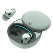 Wireless Bluetooth Earbuds Comfortable Noise Blocking LED Power Display Music Sleep Dual Mode for Sleeping Working Hiking Color Green