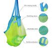Mesh Beach Toys Bag Extra Large Beach Bags and Totes Sand Tote Bag Storage Bags Children Toys Beach Toy