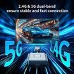Wireless HDMI Transmitter and Receiver, 1080P 60Hz Output, Wireless HDMI Sender Extender 2.4G o 5G Wireless HDMI Kit