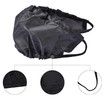 2 Pcs Beard Bandana, Men Beard Bib Black Beard Covers Soft Comfortable and Silky Satin Facial Hair Apron Guard Bonnet Rag Man Bedtime Bib Beard Cap
