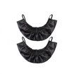 2 Pcs Beard Bandana, Men Beard Bib Black Beard Covers Soft Comfortable and Silky Satin Facial Hair Apron Guard Bonnet Rag Man Bedtime Bib Beard Cap
