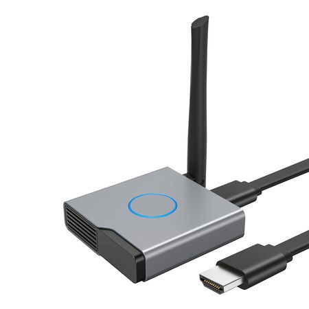Wireless HDMI Display Dongle Adapter, Wireless Receiver, Streaming Media Video, Audio, File HDMI Wireless Extender from Laptop, PC, Smartphone