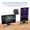 4K 60Hz HDMI Wireless Display Dongle Adapter, 4K 5G Instant Streaming Adapter for iOS, MacOS, Android, Windows, Compatible Miracast, Airplay, DLNA