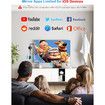 4K 5G Wireless HDMI Display Dongle Adapter, Mirror Screen Display Adapter Stream Video, Audio from Phone, Pad, Mac, Android, Win Laptop to TV, Projector