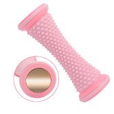 Plantar Fasciitis Relief Roller, Portable Foot Massager Roller Deep Reflexology Tissue Muscle Massage for Foot Heel, Yoga Fitness Aids, Pink