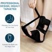 Plantar Fasciitis Night Splint, Plantar Fasciitis Relief Brace with Adjustable Straps,Achilles Tendonitis, Day & Night Support, Black