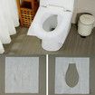 Toilet Seat Covers Disposable, 50pcs Flushable Travel Disposable Toilet Seat Covers for Men Women Kids Potty Training