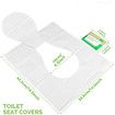 Toilet Seat Covers Disposable, 50pcs Flushable Travel Disposable Toilet Seat Covers for Men Women Kids Potty Training