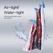 5 Pack Vacuum Bags With Hand Pump Airtight Reusable Space Saver Compression Storage Bags With Ziplock For Clothes,Blankets Storage,Pillows,Travel