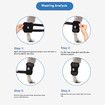 2 PCS L Size Pet Dog Leg Guards Knee Pads Patella Protection Ligament Support Rehabilitation Aid for Dogs & Cats
