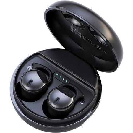 Sleep Headphones Earbuds for Side Sleepers,Comfortable Noise Blocking,Bluetooth 5.3 Wireless Headphones for Sleeping,Running,Driving,Hiking- Black
