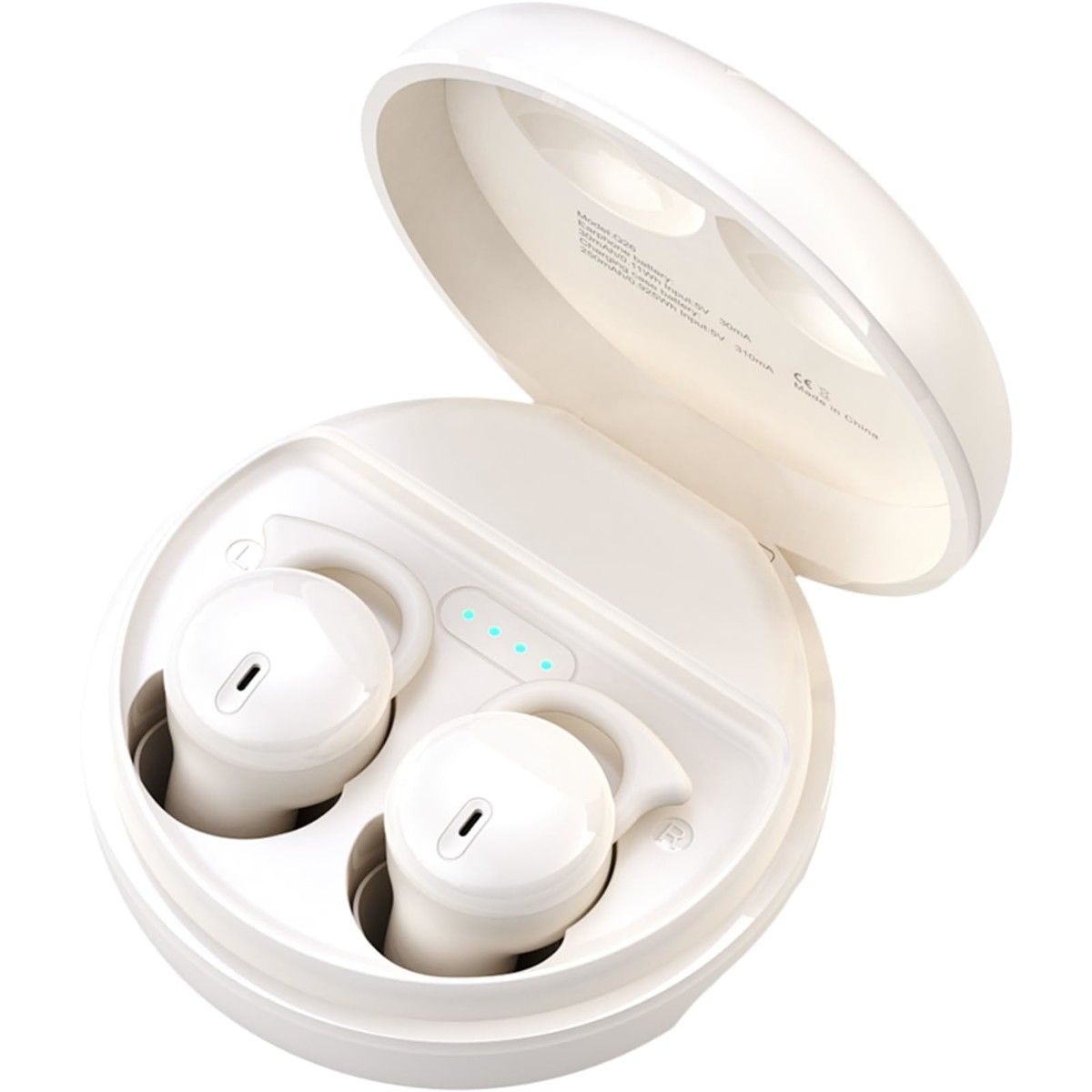 Sleep Headphones Earbuds for Side Sleepers,Comfortable Noise Blocking,Bluetooth 5.3 Wireless Headphones for Sleeping,Running,Driving,Hiking- White