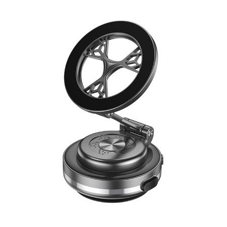 Magnetic Car Phone Holder 360 Degree Rotatable Suction Cup Mount for Car Dashboard & Gym, Universal Phone Bracket(Black)