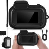 Mini Keychain Camera 1080p Small Retro Portable Photo Video Camera 100 Mins Battery Life Micro Video Camcorder for Travel Study Recording 128GB