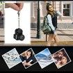 Mini Keychain Camera 1080p Small Retro Portable Photo Video Camera 100 Mins Battery Life Micro Video Camcorder for Travel Study Recording 64GB