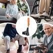 57.5cm Shoe Horn Long Handle for Seniors, Extended Foot Shoe Funnel, Shoe Assist Device for Sneakers, Soft Shoes