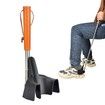 57.5cm Shoe Horn Long Handle for Seniors, Extended Foot Shoe Funnel, Shoe Assist Device for Sneakers, Soft Shoes