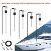 300mm Marine Boat Fuel Sending Unit Tank Level Sender Sensor 240-33ohms AU+Black 52MM gauge