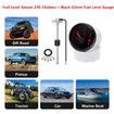 175mm Marine Boat Fuel Sending Unit Tank Level Sender Sensor 240-33ohms AU+Black 52MM gauge