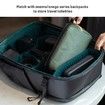 Travel Toiletry Bag,Hanging Compact Pouch,Waterproof Dopp Kit, Shaving Bag Makeup Bag Organizer (Green)