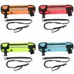 Running Waist Bag with Reflective Dog Walking Leash for Night Jogging with Leash for Outdoor Activities, Blue