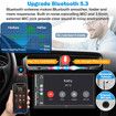 Double Din Car Radio with Wireless Apple CarPlay and Android Auto, Bluetooth 5.3 Car Play, Mirror Link, 7 inch HD Screen, AM, FM Car Stereo